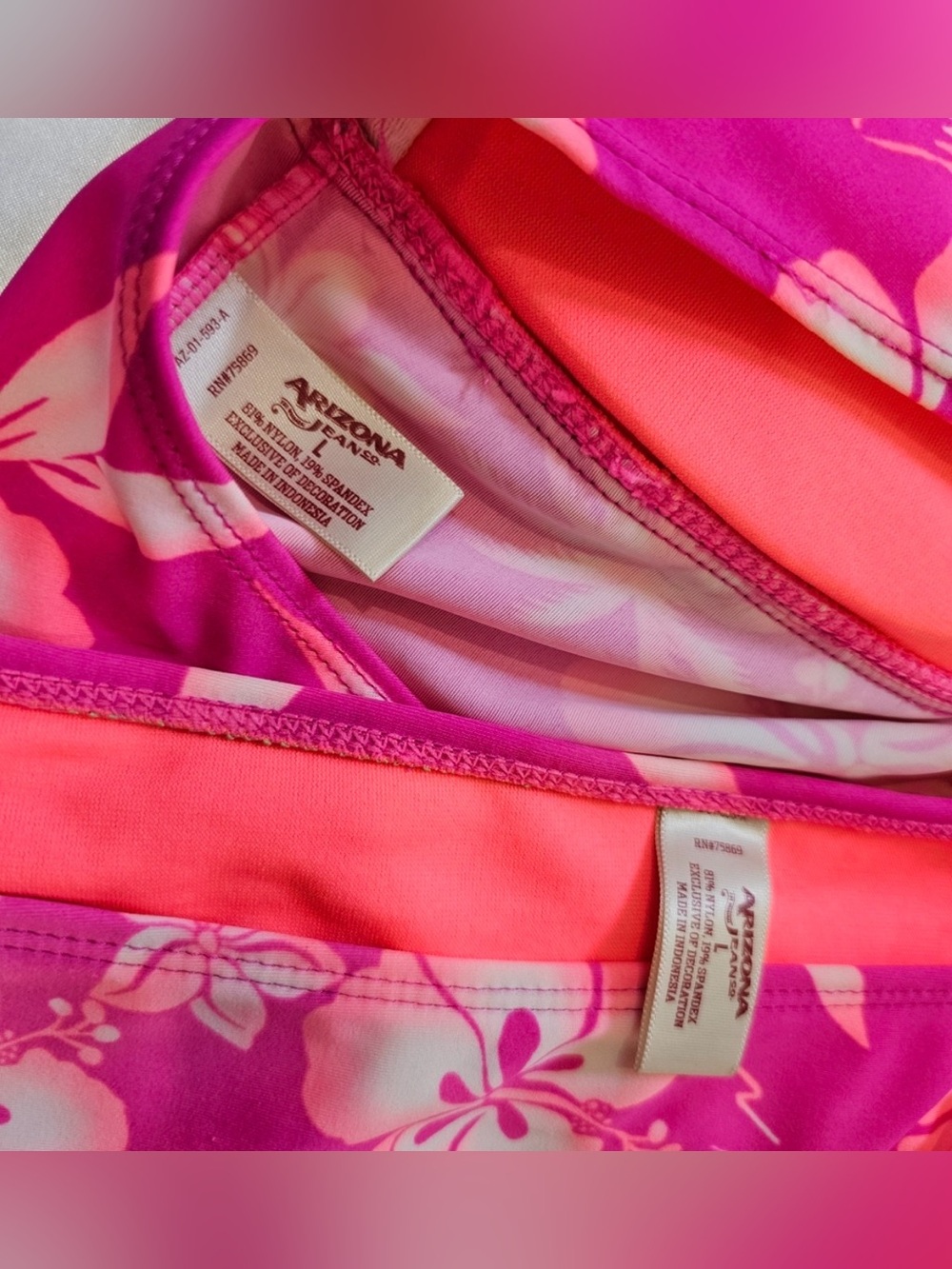 Pink Tankini Set - Picture 9 of 9